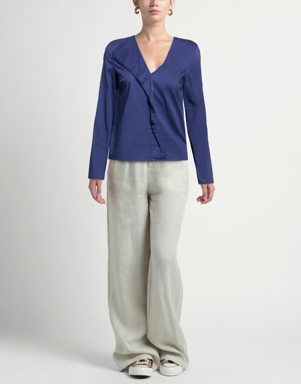 Alessia Santi Womens Top in Navy