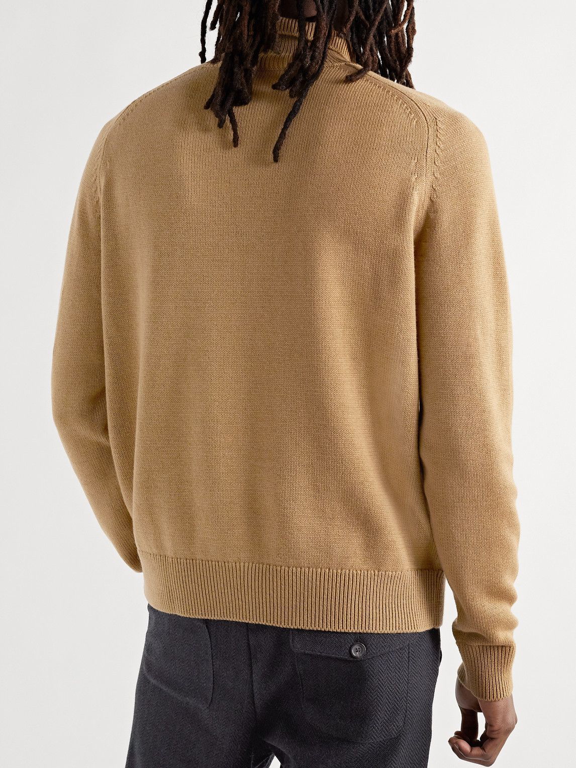 Studio Nicholson - Tempest Cotton and Merino Wool-Blend Rollneck