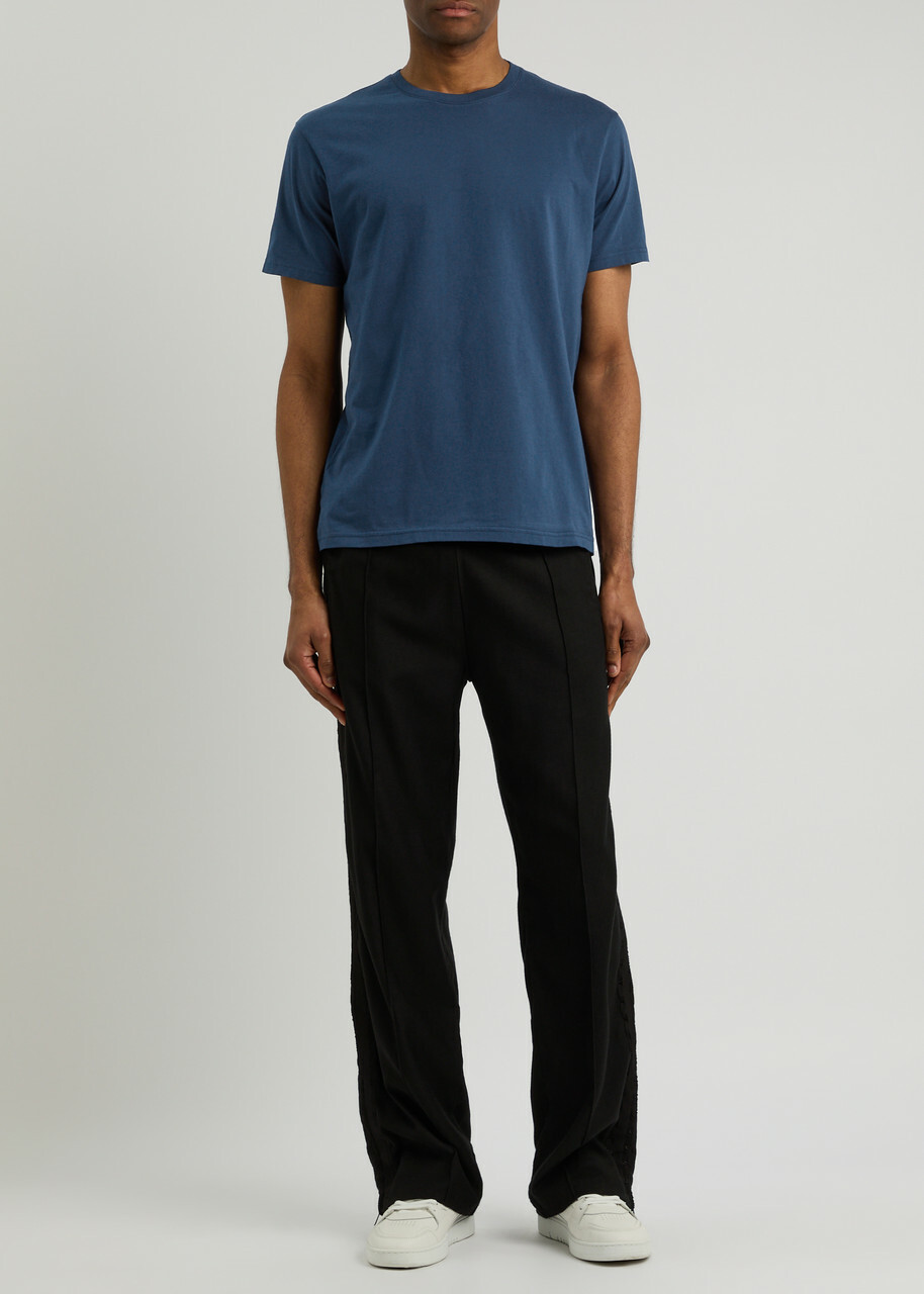 Colorful Standard Cotton T-shirt Blue
