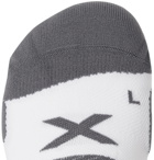 2XU - Vectr Cushioned Stretch-Knit Crew Socks - White