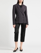 Quira Womens Blazer in Charcoal