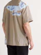 DUNHILL - Camp-Collar Printed Cotton Shirt - Neutrals