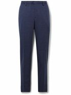 Club Monaco - Sutton Slim-Fit Herringbone Tweed Trousers - Blue