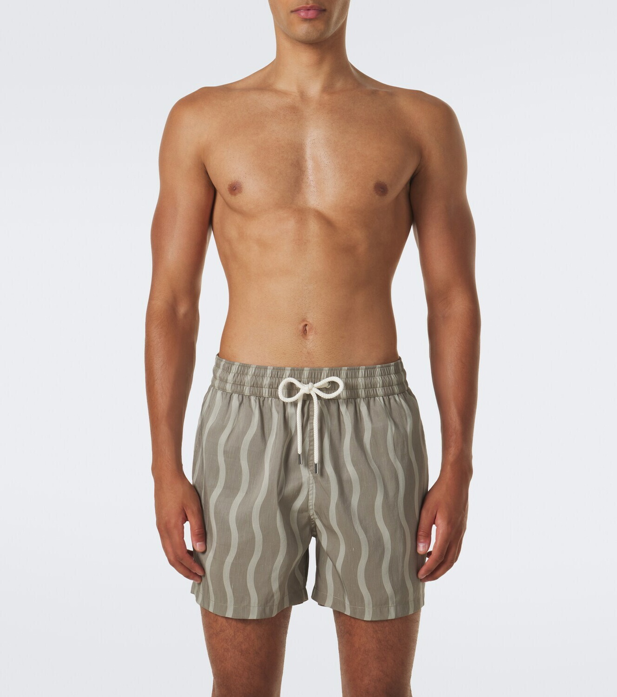 Frescobol Carioca Rio printed swim trunks