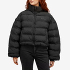 Daily Paper Women's Relaxed Short Puffer Jacket in Black