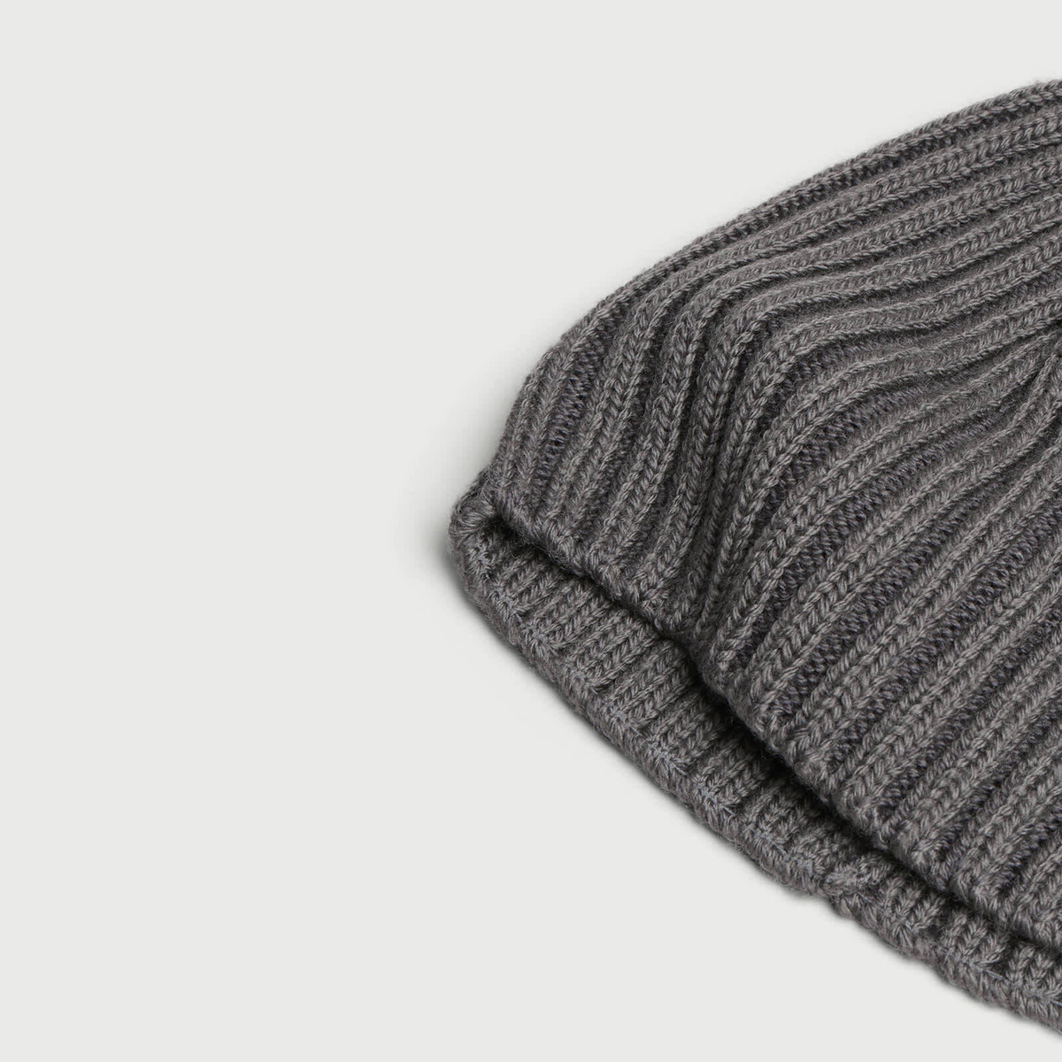 Our Legacy Men's Stripe Dry Merino Wool Boston Beanie in Sage 