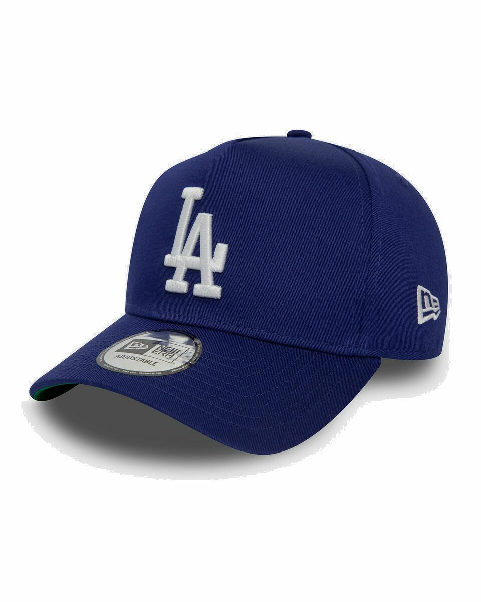 Photo: New Era Patch 9 Forty Ef Los Angelas Dodgers Blue - Mens - Caps