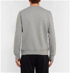 PS by Paul Smith - Printed Organic Loopback Cotton-Jersey Sweatshirt - Charcoal