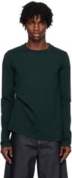 Marina Yee Green Tuck Long Sleeve T-shirt