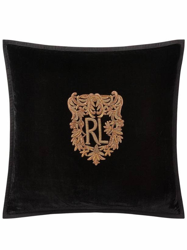 Photo: Ralph Lauren Home Black Glenshire Throw Cushion