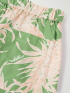 Valentino Garavani - Sun Surf Printed Cotton-Poplin Bermuda Shorts - Pink