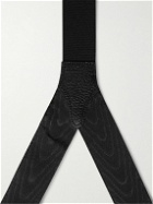 Favourbrook - Leather-Trimmed Silk-Moire Braces
