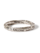 Gallery Dept. - Infinity Logo-Engraved Silver Ring - Silver