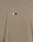 Msgm Mens T-shirt Khaki