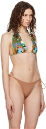 Miaou Multicolor Bali Bikini Top