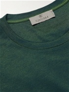 CANALI - Slim-Fit Mercerised Cotton-Piqué T-Shirt - Green
