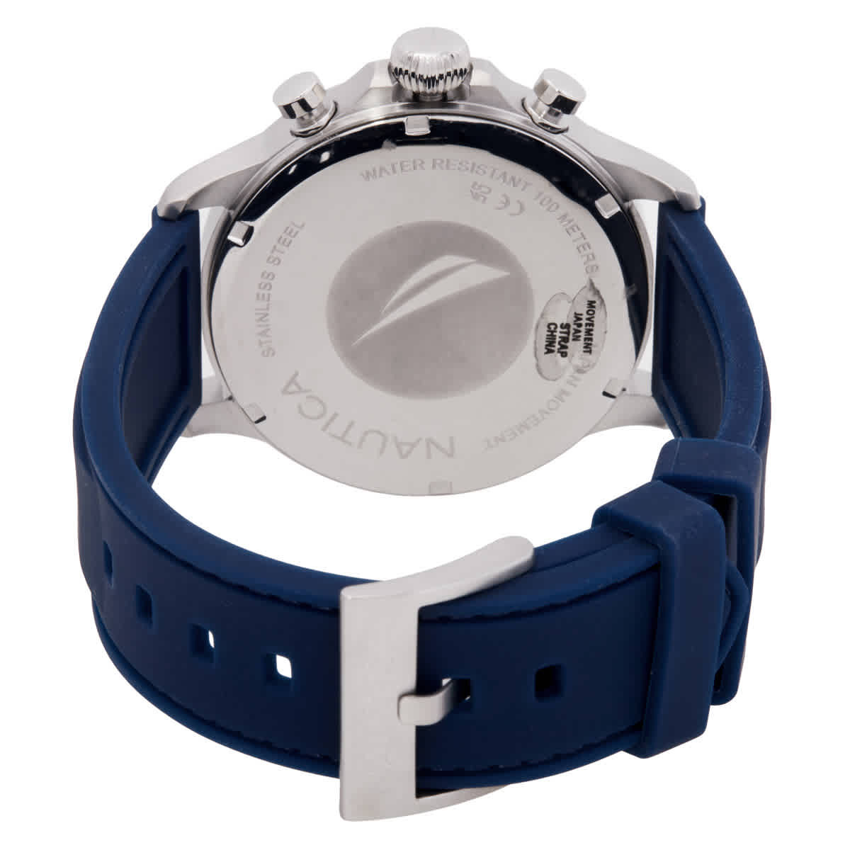 Nautica Nct Blue Ocean Chronograph Quartz Blue Dial Mens Watch NAPBOF402