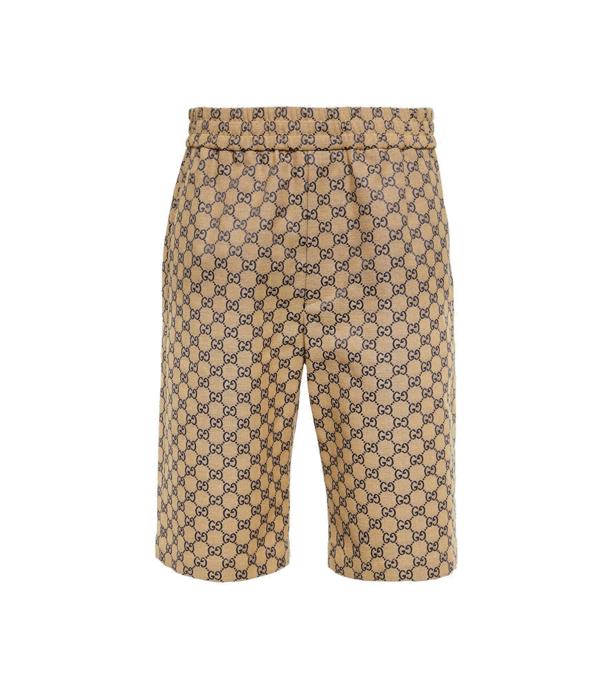 Gucci Black Cotton Bermuda Shorts