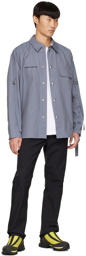 Helmut Lang Gray Nylon Shirt