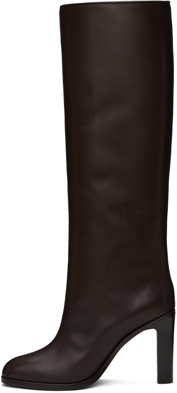 The Row Brown Wide Shaft Boots