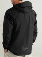 Rapha - Explore Logo-Print GORE-TEX® Hooded Cycling Jacket - Black