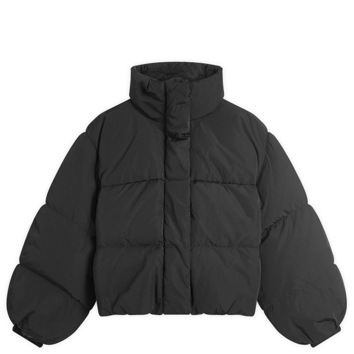 Photo: Acne Studios Women's Puffer Jacket in Anthracite&Black