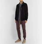 Rick Owens - Slim-Fit Tapered Cotton-Jersey Track Pants - Burgundy