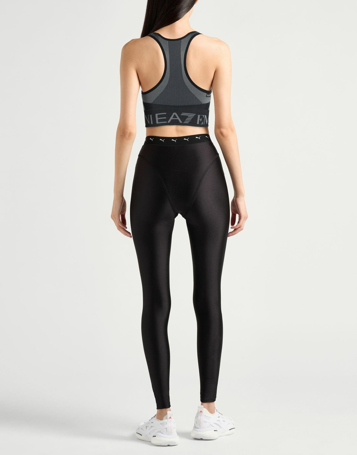 Ea7 Womens Top in Grey