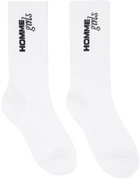 HommeGirls Three-Pack White Original Socks