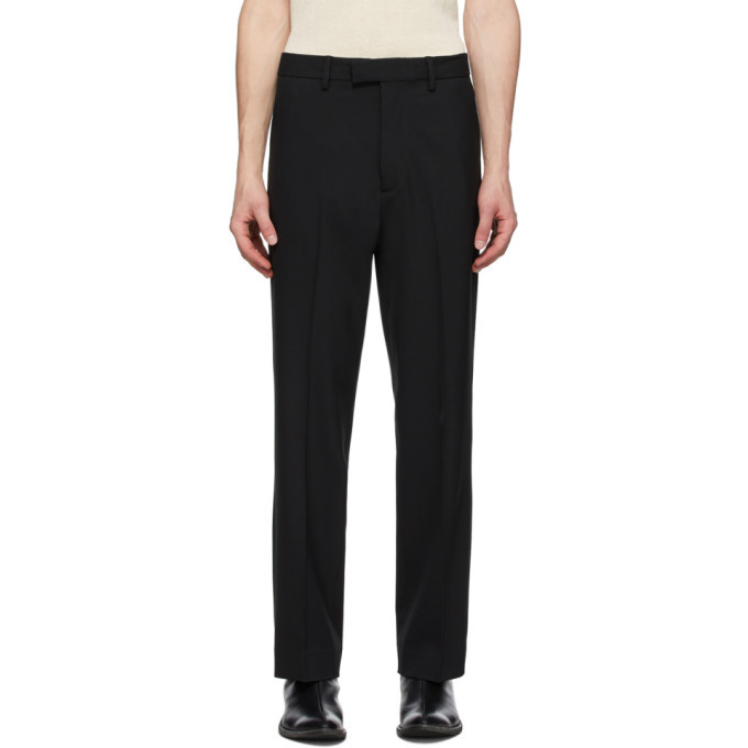 Bootcut Trousers - Black