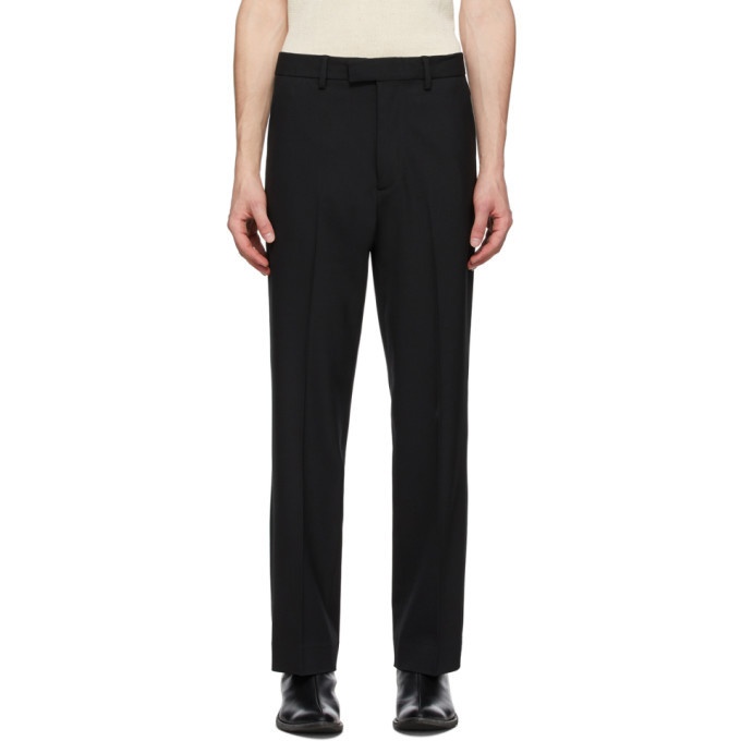 Photo: Second/Layer Black Tailored Bootcut Trousers