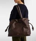 Loewe Flamenco Large leather tote bag