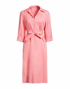 Peserico Womens Midi dress in Pink