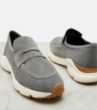 Tod's Suede penny loafers