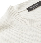 Ermenegildo Zegna - Waffle-Knit Cashmere Sweater - Neutrals