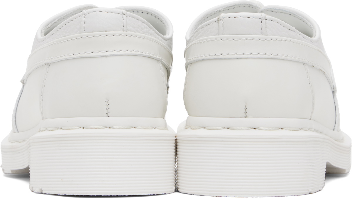 MM6 Maison Margiela White Dr. Martens Edition 1461 Penton Derbys