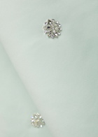 Huishan Zhang Sol Crystal-embellished Satin Midi Dress Blue