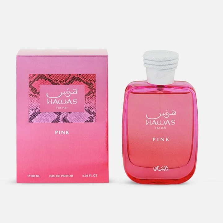 Photo: Rasasi Ladies Hawas Pink EDP Spray 3.4 oz Fragrances 614514178072