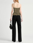 Goldsign Womens Top Military in Green