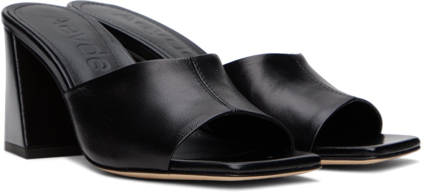 Aeyde Black Sandi Heeled Sandals
