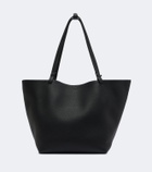 The Row Park Tote Three leather shopper