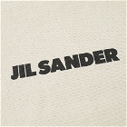 Jil Sander Logo Shopper Tote Bag