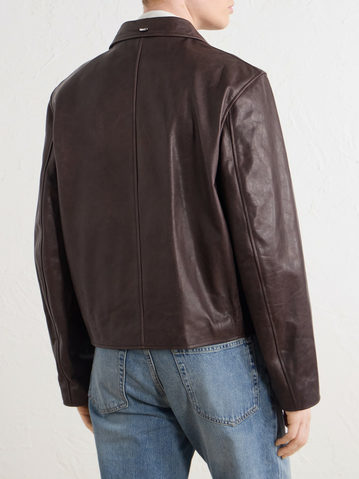 Our Legacy - Mini Leather Jacket - Brown