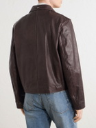 Our Legacy - Mini Leather Jacket - Brown
