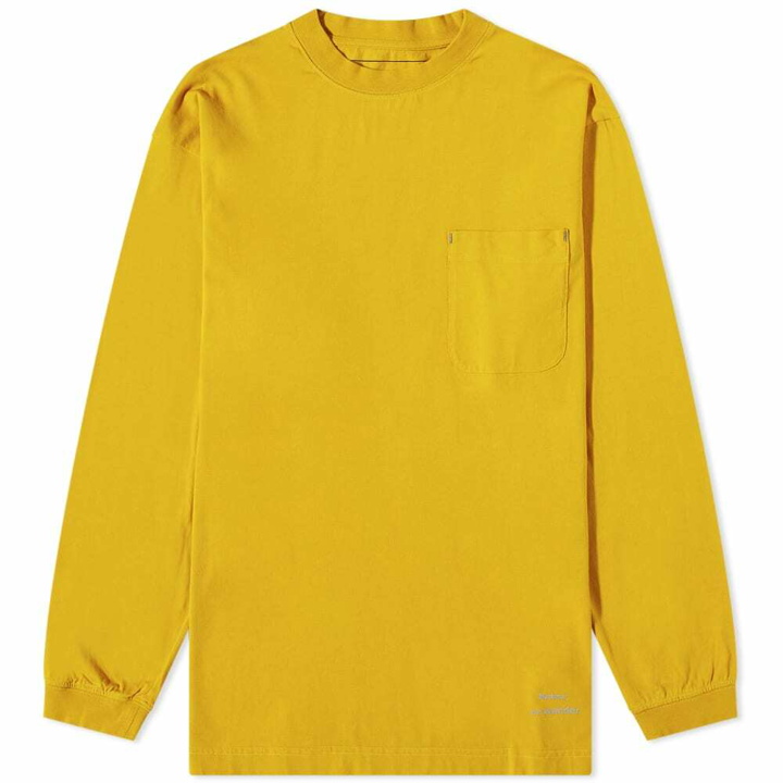 Photo: Barbour x and wander Long Sleeve T-Shirt in Yellow