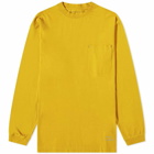 Barbour x and wander Long Sleeve T-Shirt in Yellow