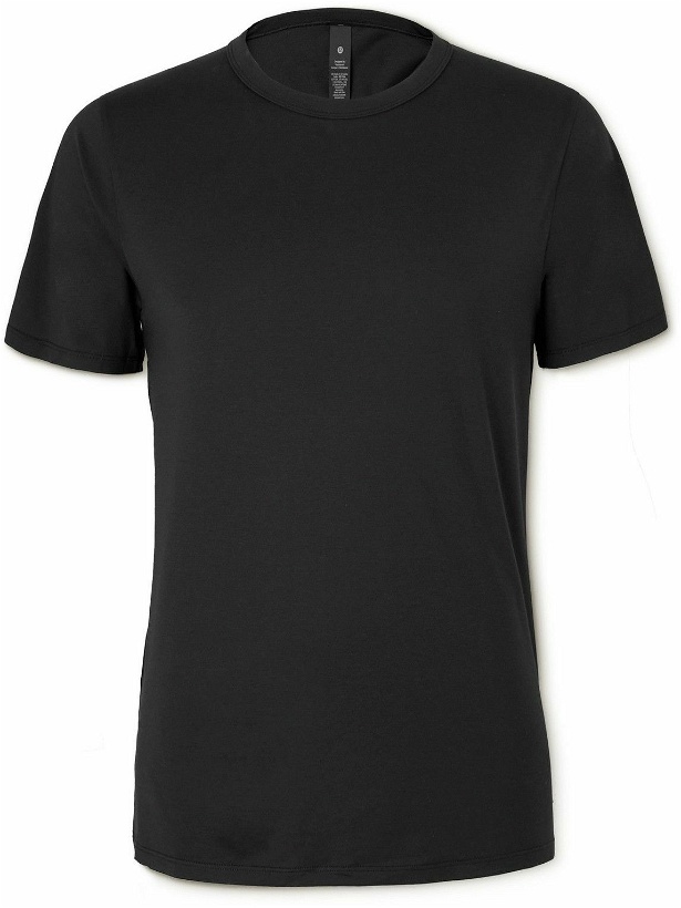Photo: Lululemon - The Fundamental T Stretch-Jersey T-Shirt - Black