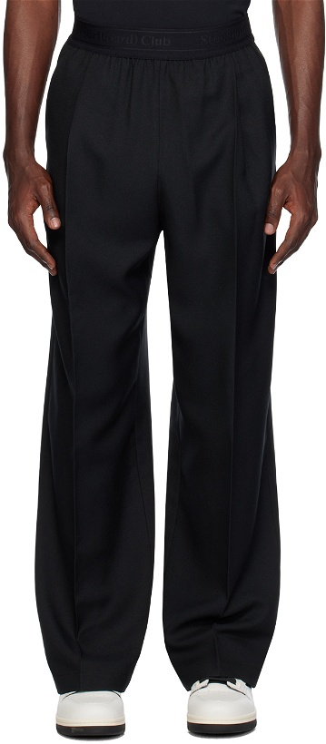 Photo: Stockholm (Surfboard) Club Black Relaxed-Fit Trousers