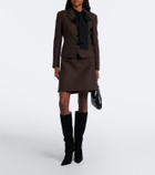 Gucci Tie-neck silk crêpe de chine blouse