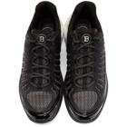 Balmain Black and Silver B-Trail Sneakers